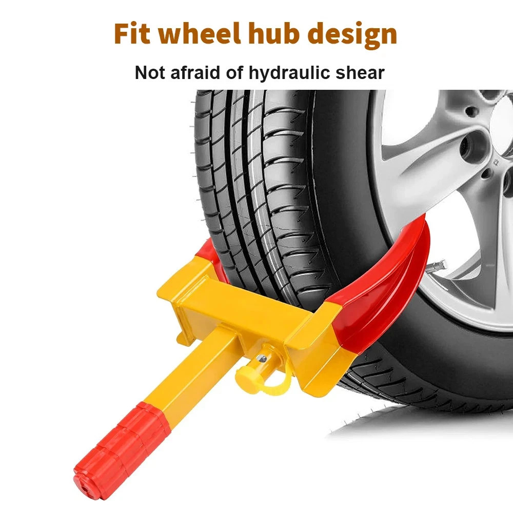 Heavy Duty Security Wheel Clamp Clamps Locks For Caravan Car Van Trailer Lock UK — image 6