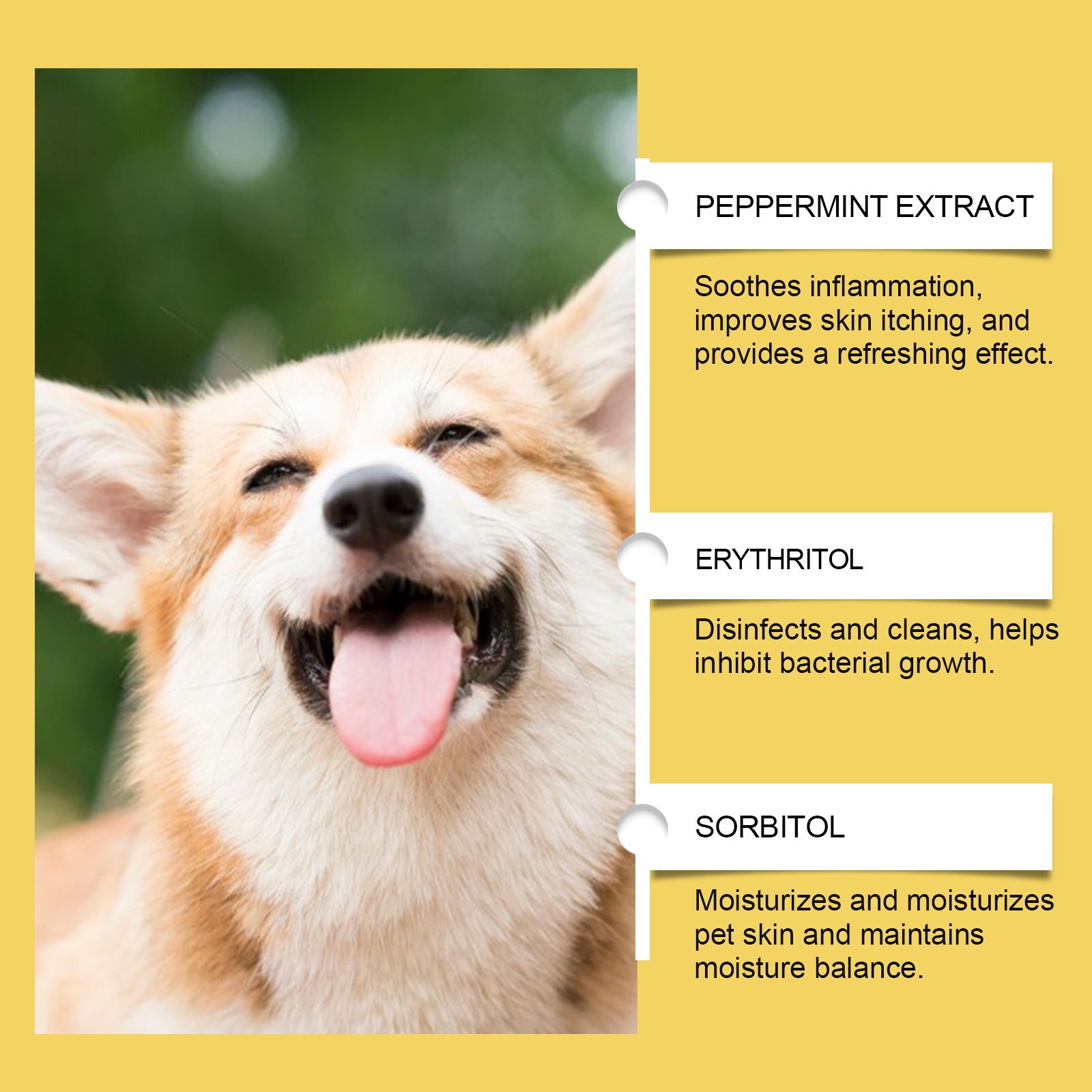 Herbal Yeast Supplements For Relieving External Skin Care Of Pets