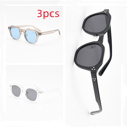 Small Group TR90 Polarized Sunglasses Street Shot Retro - Image 9