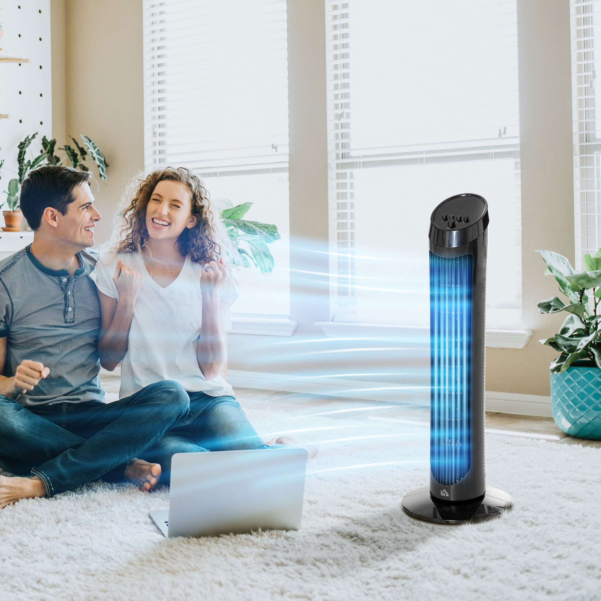 Tower Fan For Bedroom Cooling, 30 Inch Electric 70 Oscillating Fan With 3 Speed Settings, Standing Floor Fan For Home Office Indoor, Black This Product Is Prohibited From Sale On Amazon.