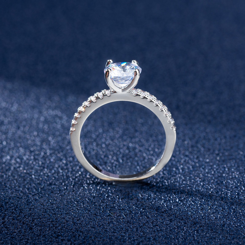 Title 1, Temperamentvoller Micro-Set-Zirkon-Ring für Damen