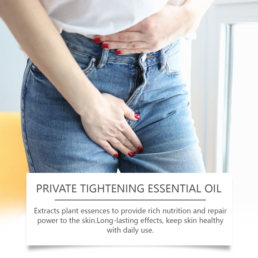 Private Tightening Essential Oil For Women, Intimate Moisturizing Massage Oil With Ginkgo Leaf Extract & Vitamin E, Restore Smooth & Elastic Feminine Skin, 30ml