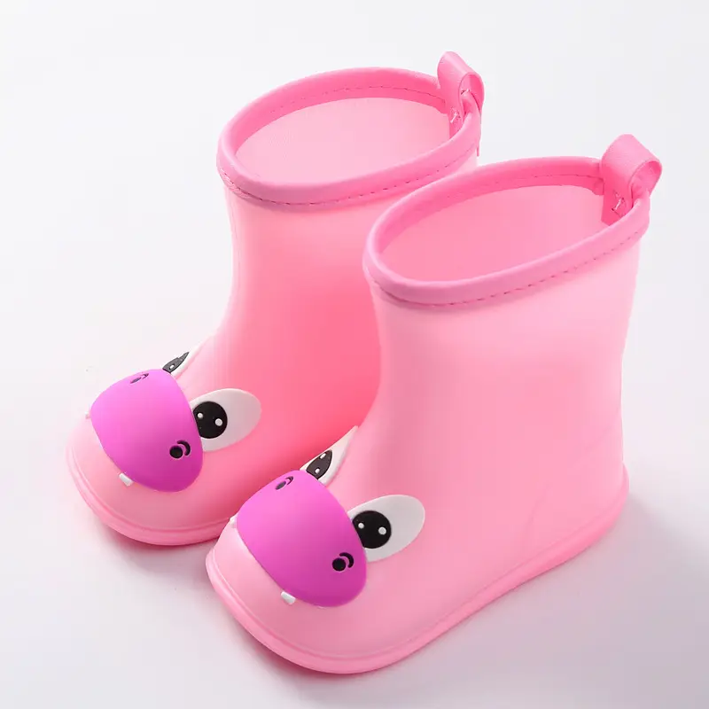 Children's Rain Boots Boys Water Shoes Baby Overshoes