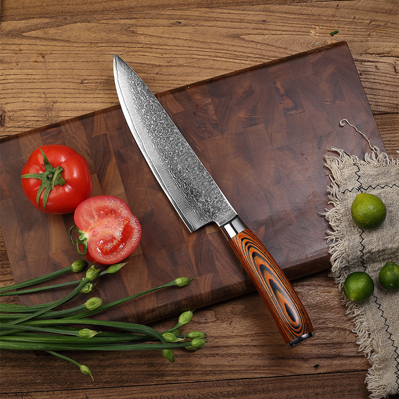 Title 3, Damascus Steel Eight-inch Chef