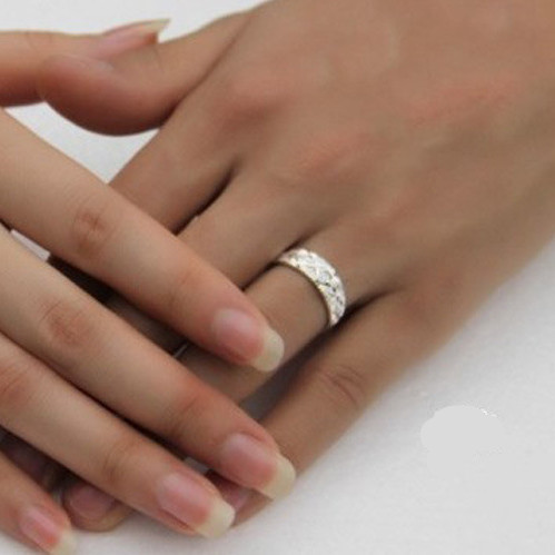 Gypsophila Couple Ring S925 Sterling Silver Bracelet — foto 6