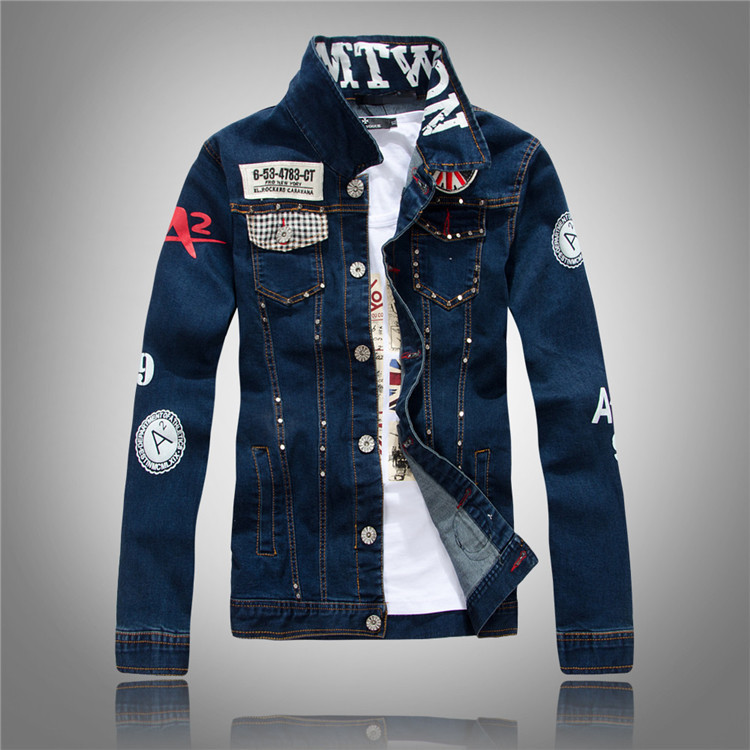 Men's New Korean Style Denim Jacket