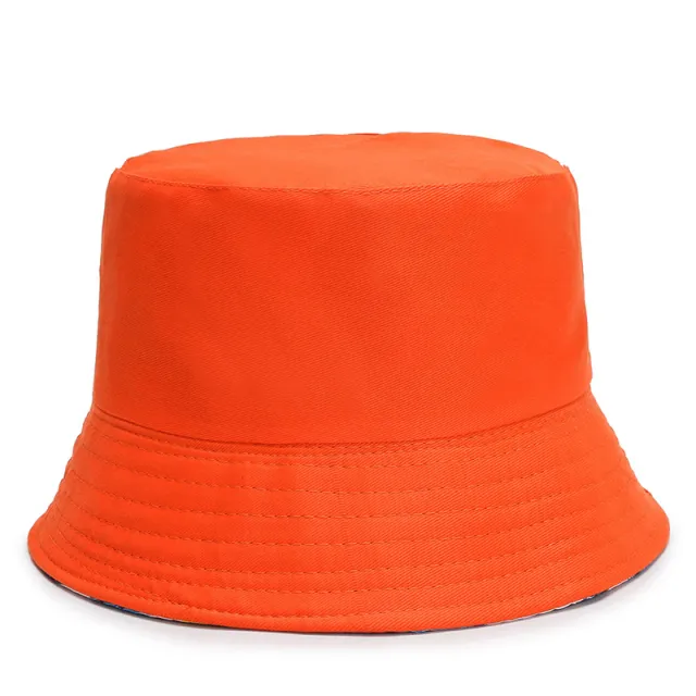 Fisherman Hat Basin Hat Travel Hat Sun Hat Beach Hat Customizable Orange - Shop at LoveMi
