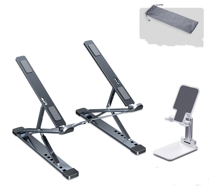 Computer Stand Bracket Desktop Folding - Image 2