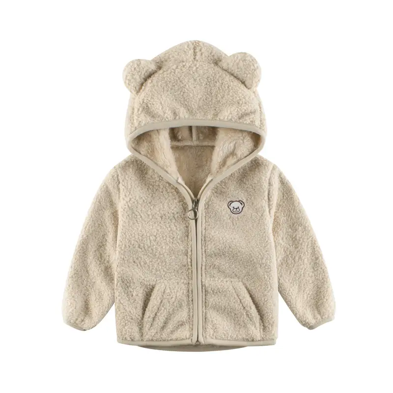 Korean Children's Coat Plus Cashmere Sweater Baby Clothes