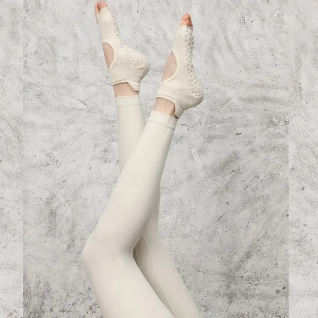 Professional Female Pilates Socks Five Finger Socks White - Shop at LoveMi