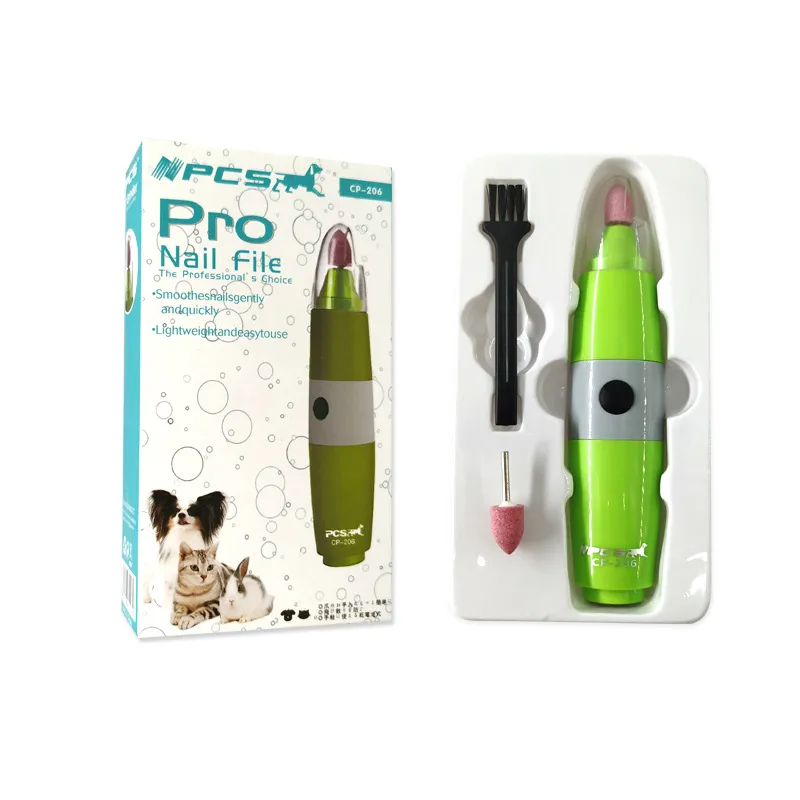 Pet Simplicity Electric Polishing Nail Polisher - Green