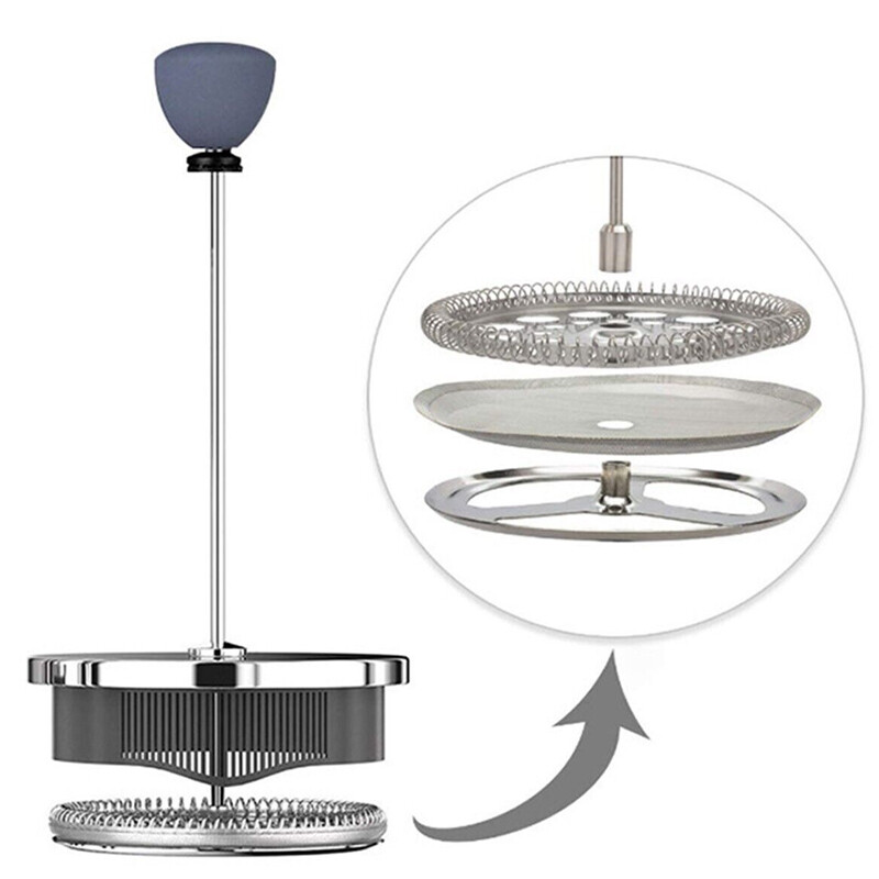 6X4 Replacement Steel Filter Mesh For French Press Cafetiere Coffee Tea Maker — image 2