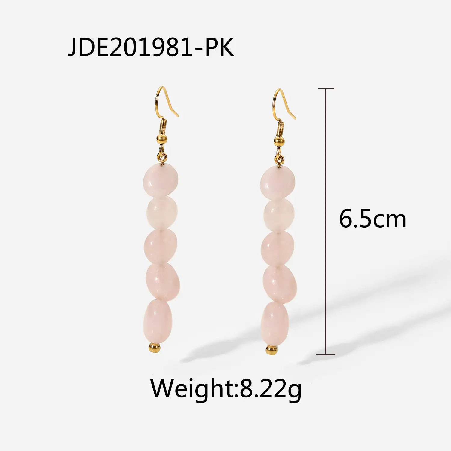 Fashion Vintage Ear Hooks 18K Gold