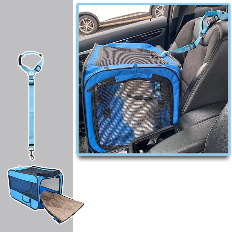Pet Travel Carrier Bag Portable Folding Fabric