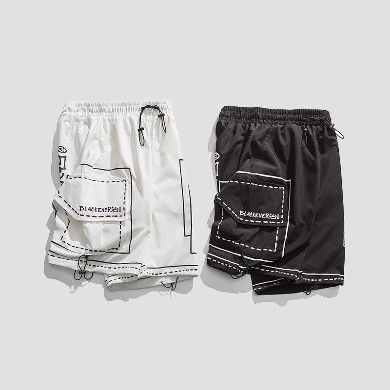 Workwear Shorts Men's Loose Casual Sports Five-point Pants