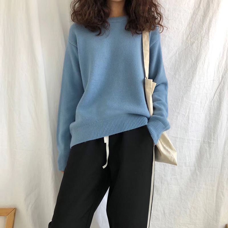 Thickened Rabbit Velvet Chicken Yellow Thickened Candy Color Top