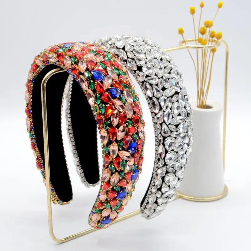 Rhinestone Wide Brim Headband