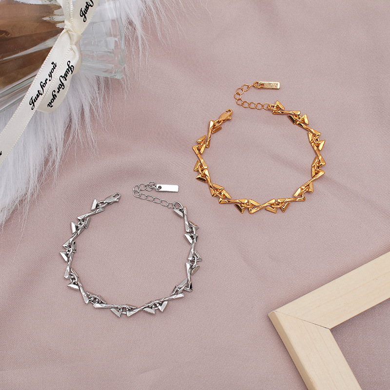 Simple Couple Bracelet Male Ins Cold Wind