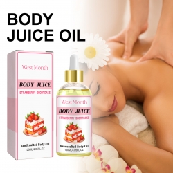 West&Month Body Care Oil Skin Dry Moisturizing Body Skin Firming Massage Essential Oil