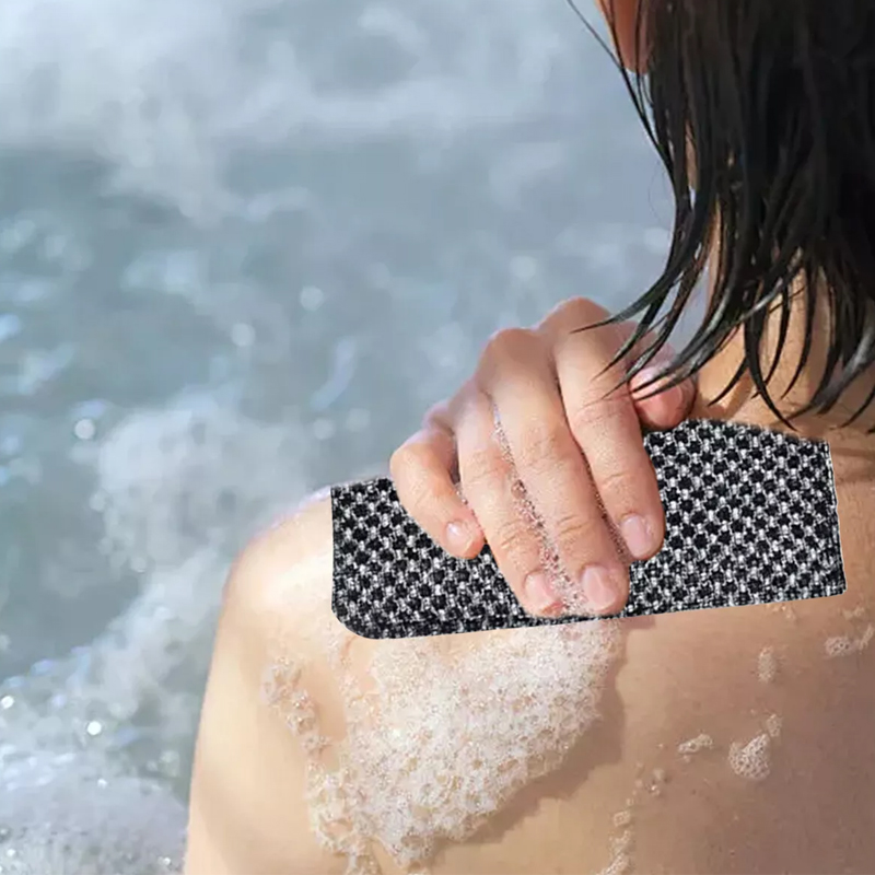 Body Cleaning Back Scrubber Exfoliating Bath Towel Washcloth Shower — image 12