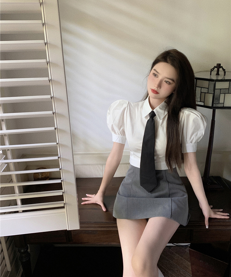 Women's Summer Waist Tight Cropped Top