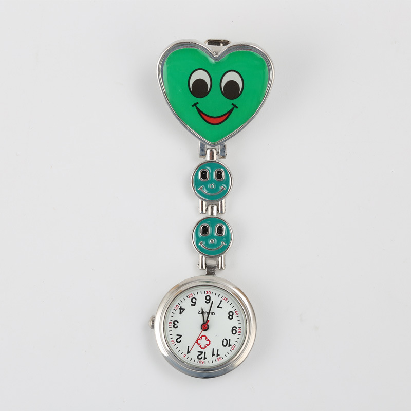 Nurse Medical Professional Pocket Clip Watch