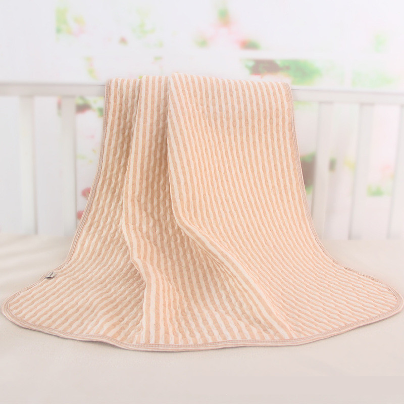 Чистый большой цветной хлопковый пеленальный коврик для новорожденных