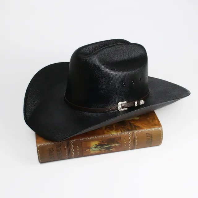 Western Cowboy Hat Camping Waterproof Sunshade Black - Shop at LoveMi
