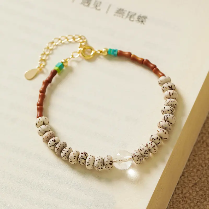 Green Tara Heart Sutra Crystal Bracelet For Men And Women