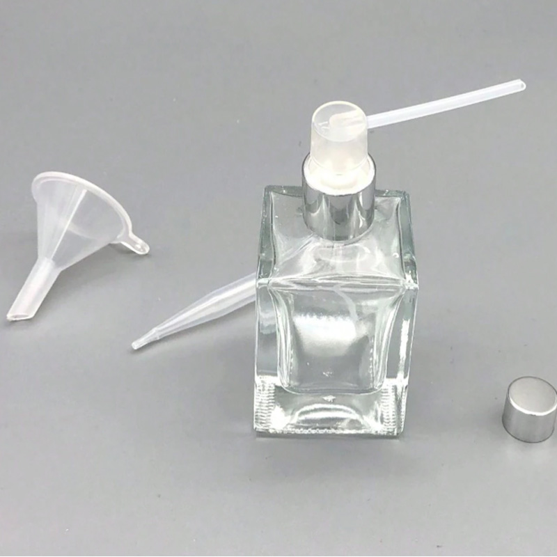 3pcs Mini Plastic Dispenser For Fragrance Diffuser Dropper Bottle Liquid Essential Oil Drip Pump Head Dispensing Tool — foto 3