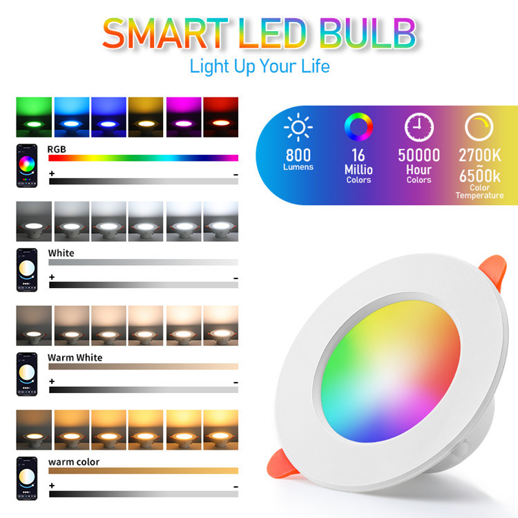LED Bulb White Light PC Shell Energy Saving Lamp 85-265V Long Lifespan - Image 4