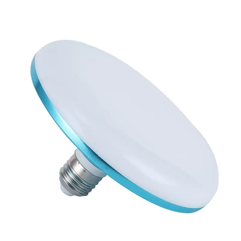 Led Golden Flying Saucer Bulb E27 Large