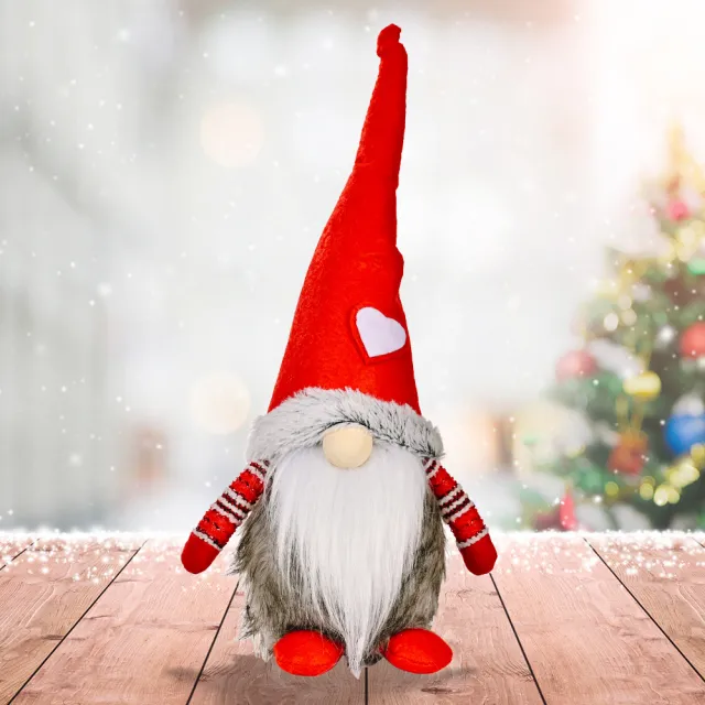 Snowflake Knitted Hat Forest Old Man Doll Ornaments Style20 - Shop at LoveMi