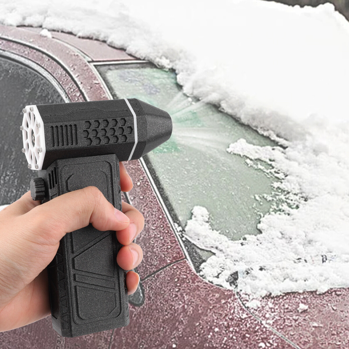 13 0000RPM 52m-s Mini Jet Turbo Fan Electric Air Blower Duster Cleaner W-battery — image 4