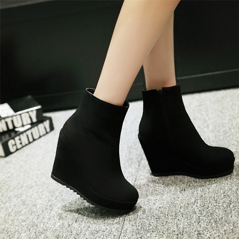 Title 13, Autumn And Winter Women Platform Platform Wedge...