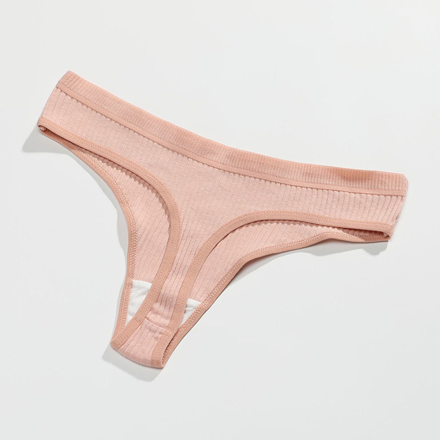 Title 7, New Female Cotton Panties Low Thong