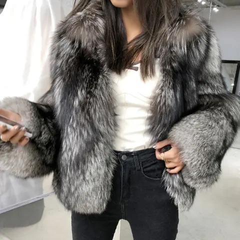 Women's Fur Coat Short Fashion Imitation Fox Autumn