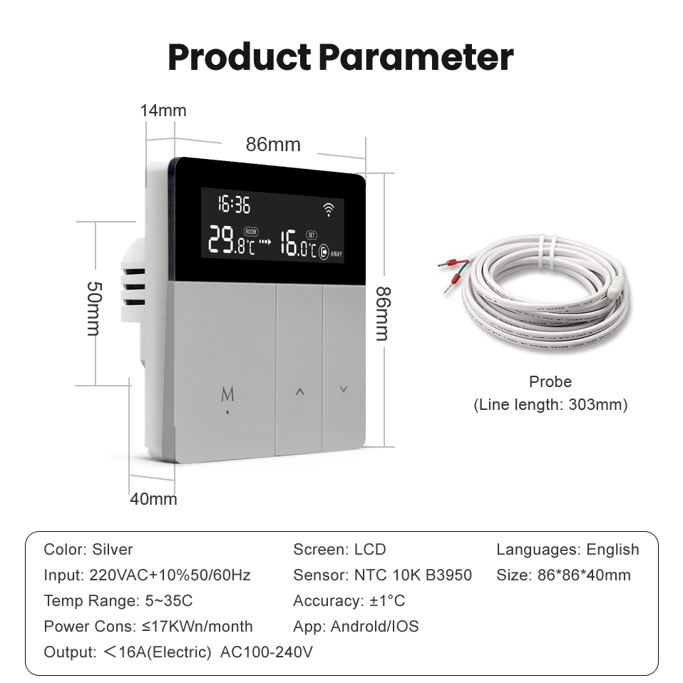 LCD Voice-Controlled WiFi Temperature Control System 5