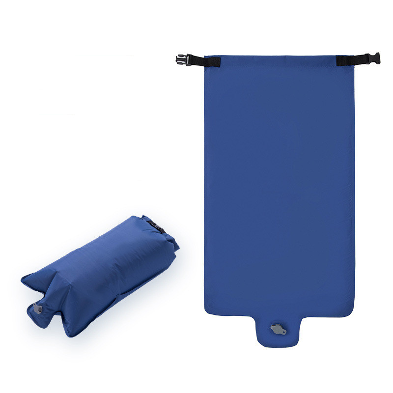 Dark blue inflatable bag