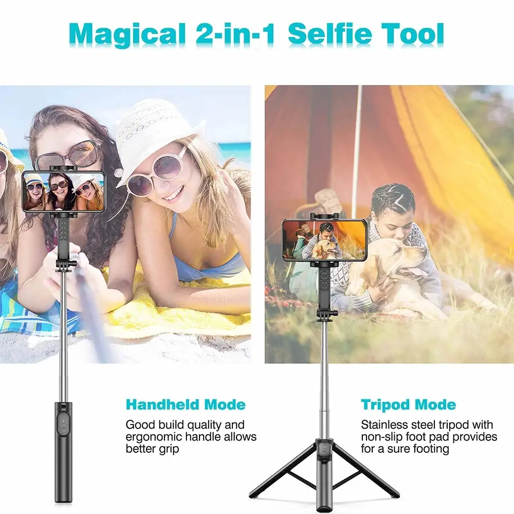 Extendable Selfie Stick Tripod