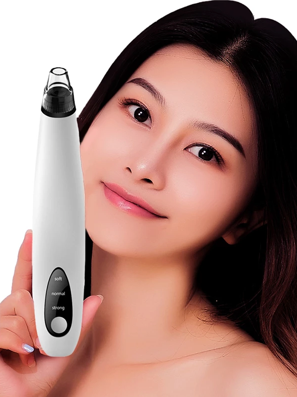 Electric Blackhead Remover Cleaner Face Diamond Pore Vacuum Suction White Heads | Elevated Statement