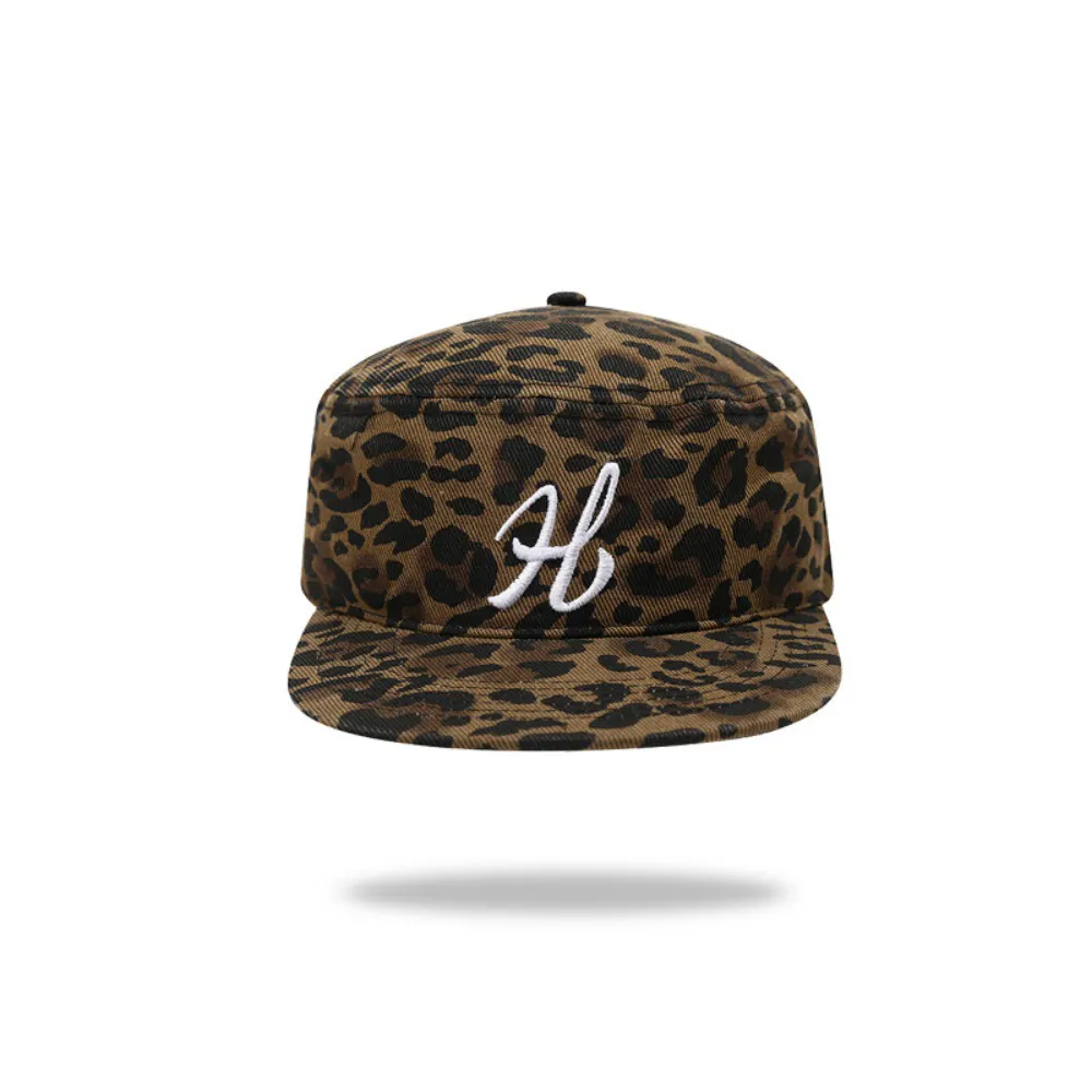 Men's And Women's Matching Leopard Print Embroidered