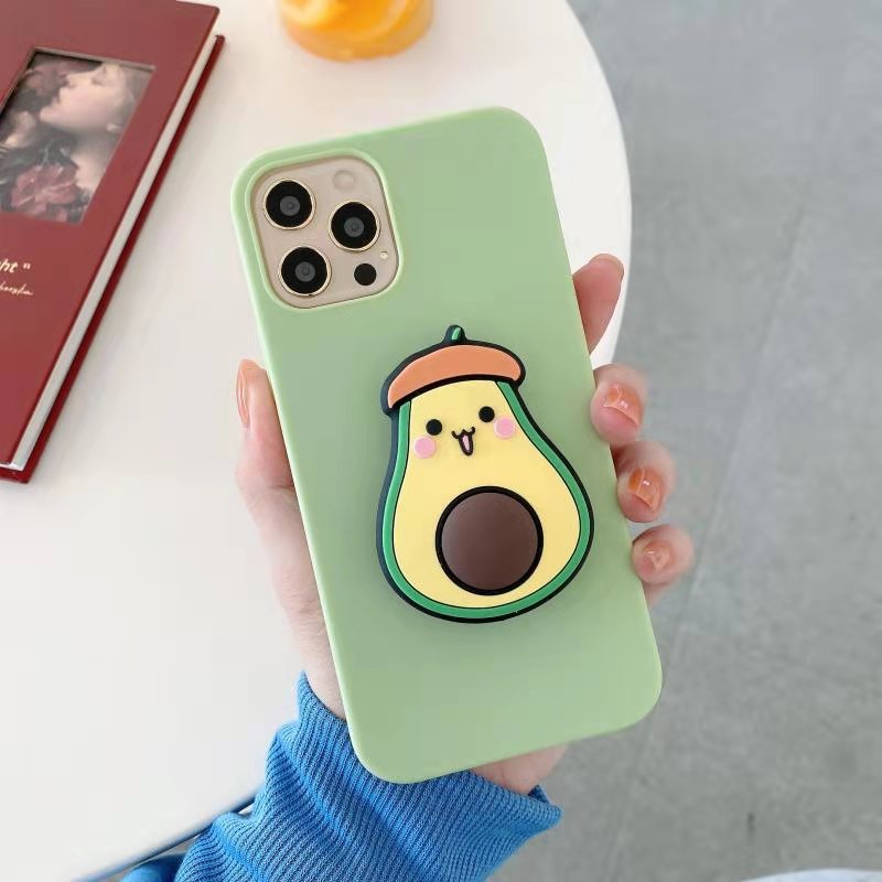 Title 2, Cute Fruit Holder Phone Case Protect your mobil...