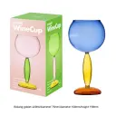 Hit Blue Burgundy Cup 420Ml