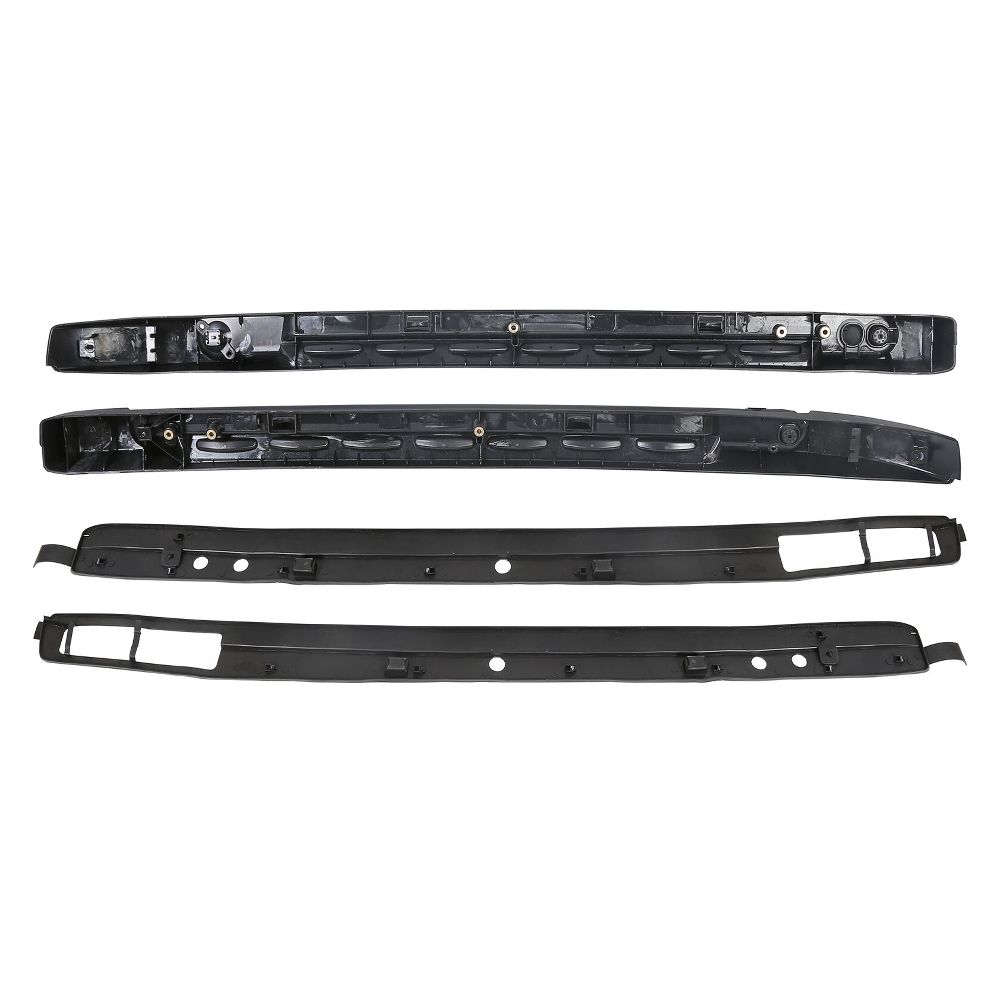 Mankee roof rack installed on Toyota Tacoma Double Cab full overhead view