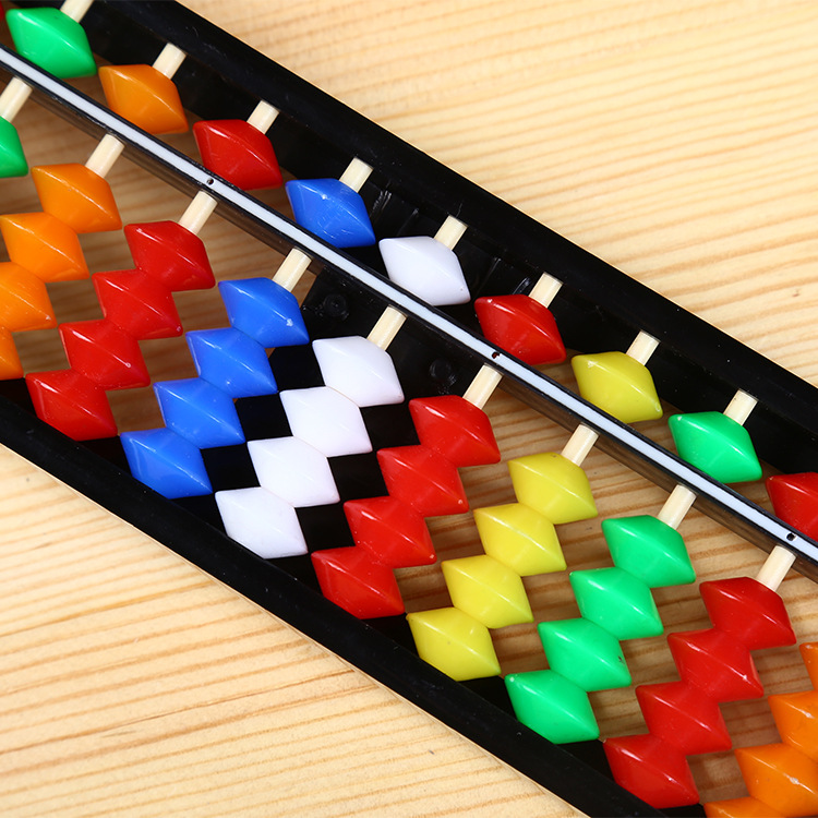 Title 5, Thirteen Color Plastic Abacus Children