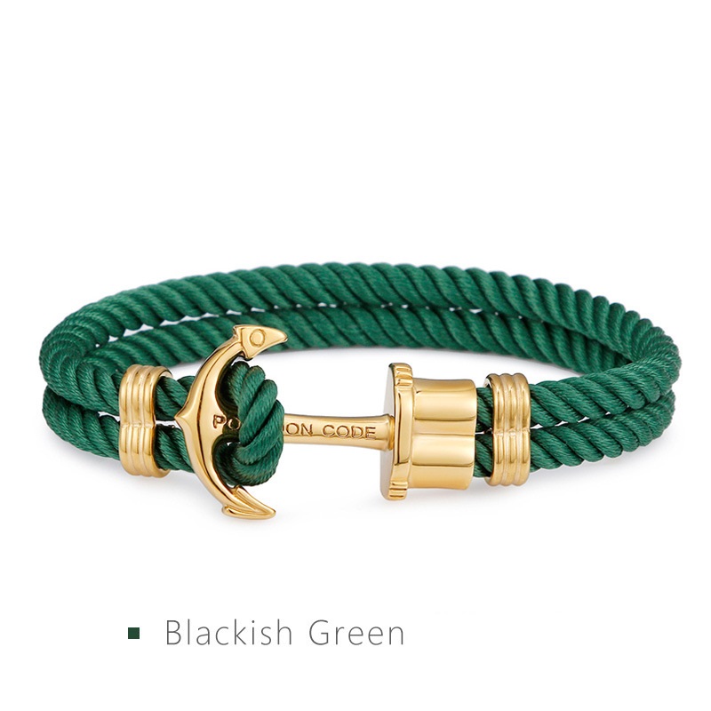 Anchor Bracelet, Couple Hand Rope, Trendy Men's Personality Bracelet