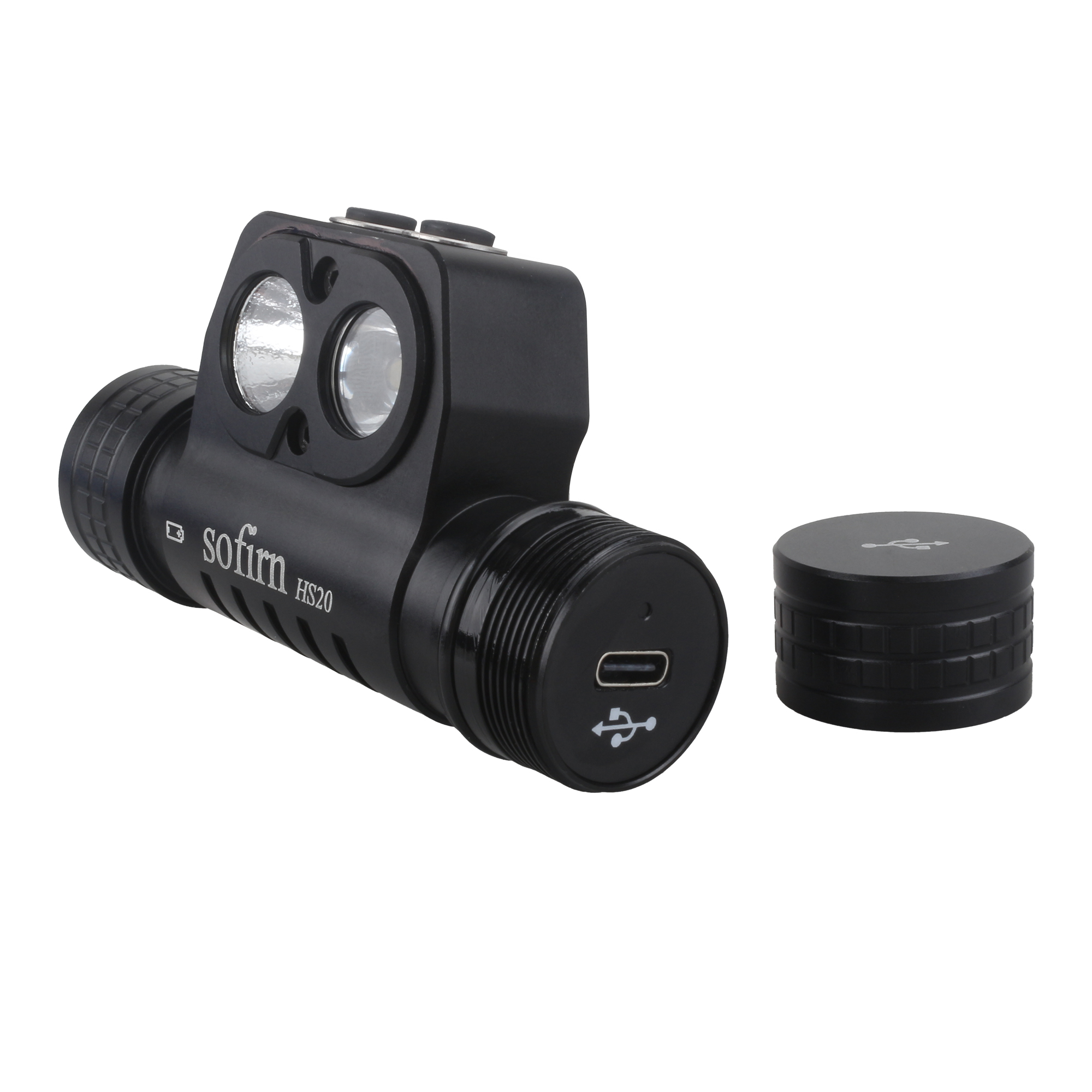 مصباح أمامي مزدوج التصميم البسيط والمبدع