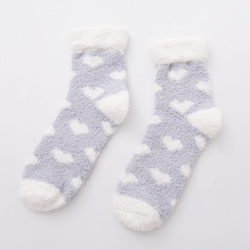 Title 10, Sweet half fleece home sleep socks