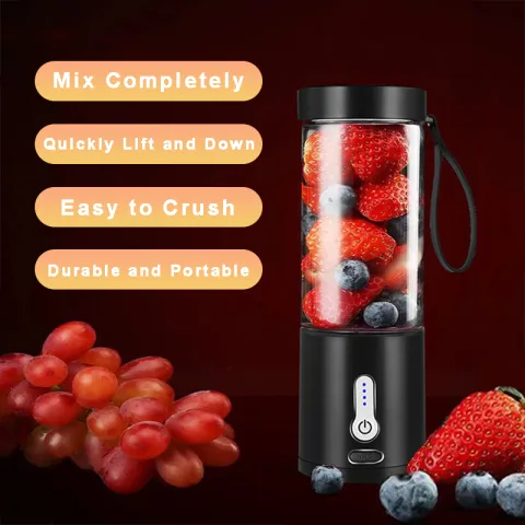 New Portable Blender Hand Operated Juice Extractor Fruit Cooking